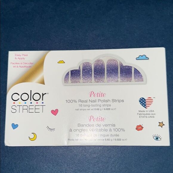 Achieve Grapeness Color Street Petite Shimmering Violet Nail Strips - Picture 2 of 8